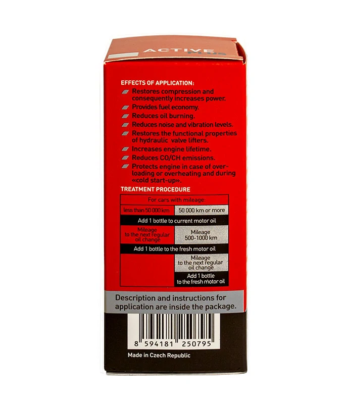 Atomium Active Plus 90 ml - aditivum do oleje pro benzinové, naftové a LPG spalovací motory